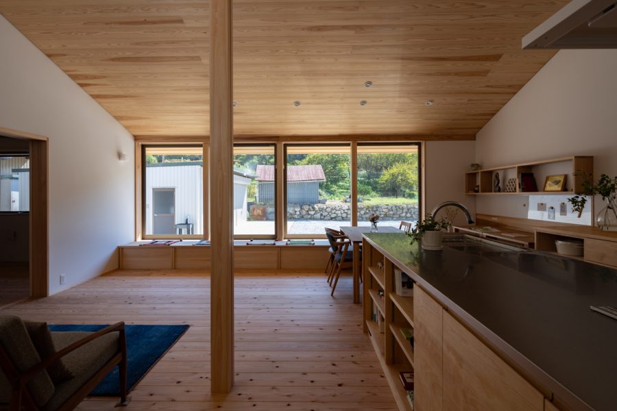 長沼の平屋（二世帯住宅）