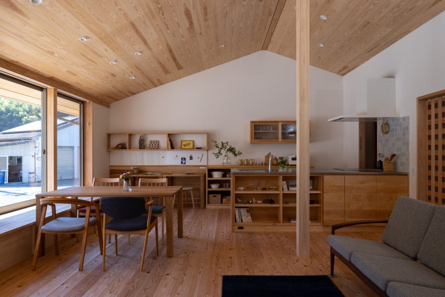 長沼の平屋（二世帯住宅）