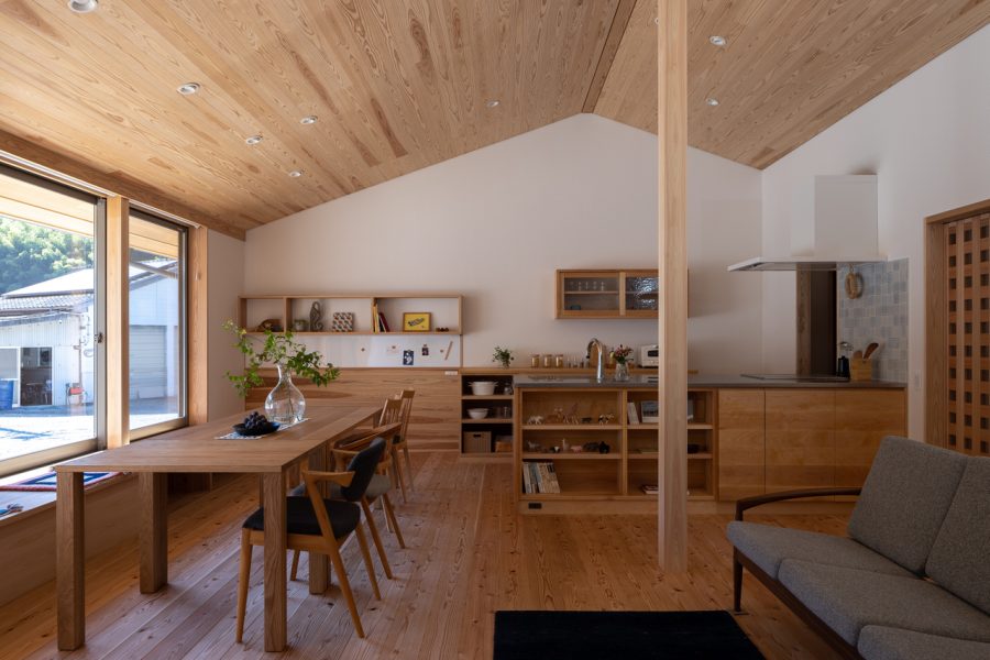 長沼の平屋（二世帯住宅）
