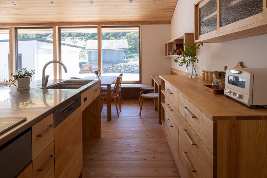 長沼の平屋（二世帯住宅）