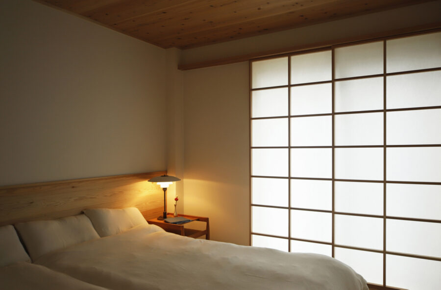 ２階リビングの家